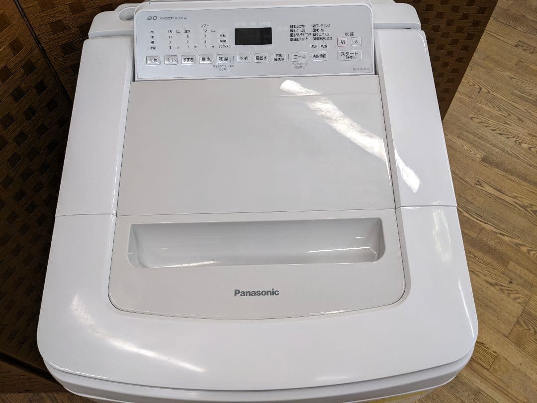 U060 洗濯乾燥機　8kg パナソニック NA-FD80H8