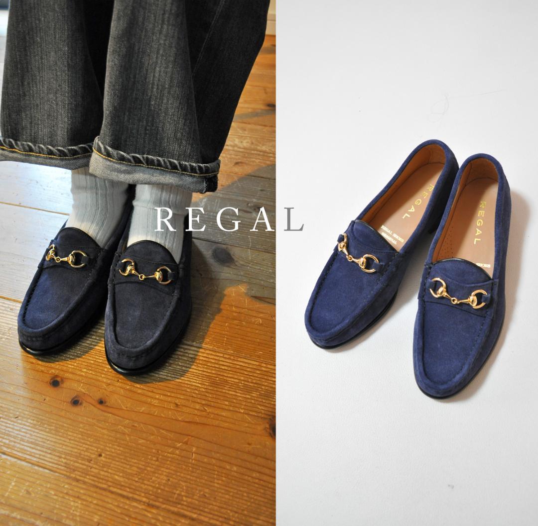 試着のみ 2025 REGAL リーガル ビットローファー スウェード