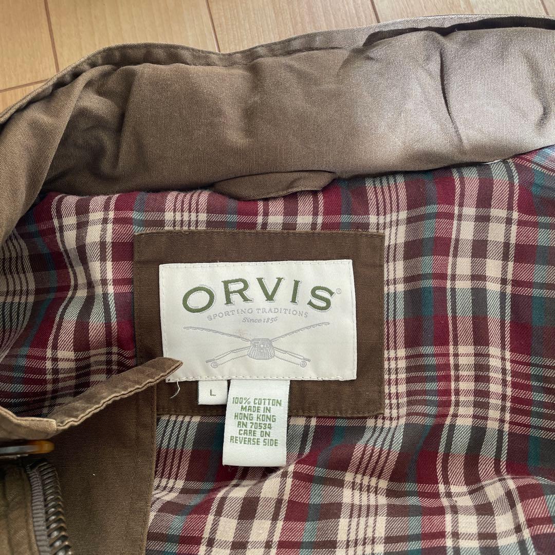 ORVIS オリーブジャケット Lサイズ