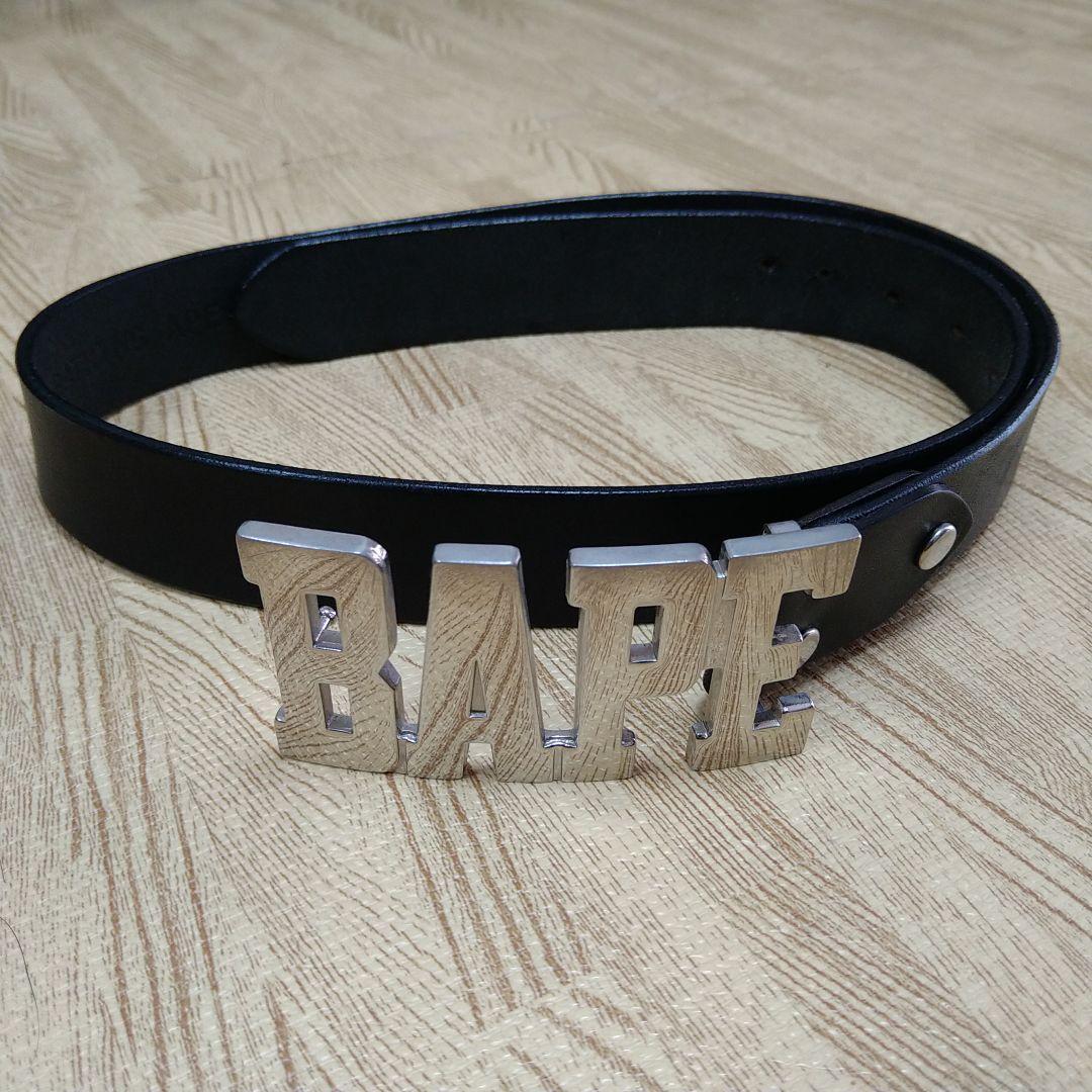 A BATHING APE 初期 ベルト シルバーバックル