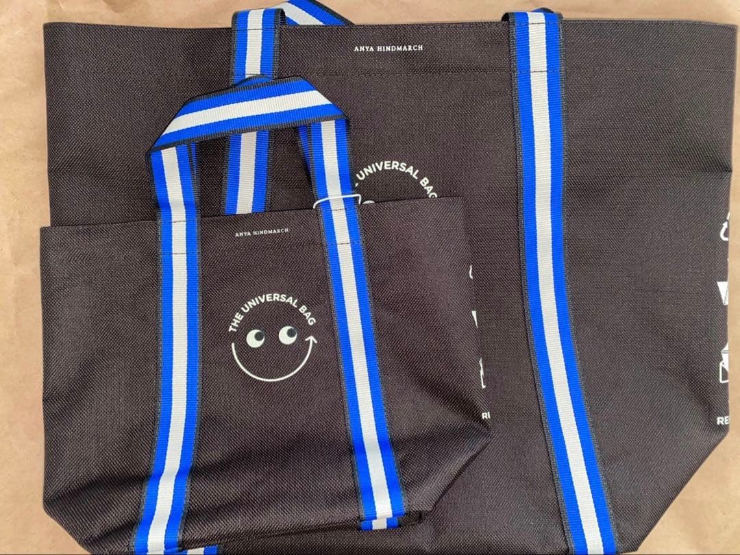 【値下げ】2個セット　アニヤハインドマーチ　エコバッグ