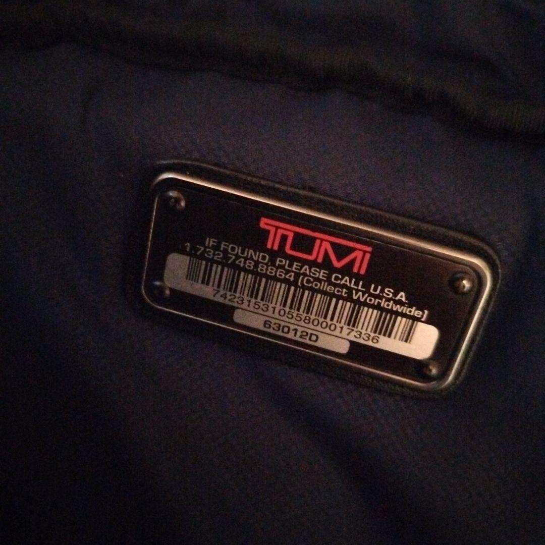 美品　TUMI ブラック ビジネスバッグ　レザー　ハリソン
