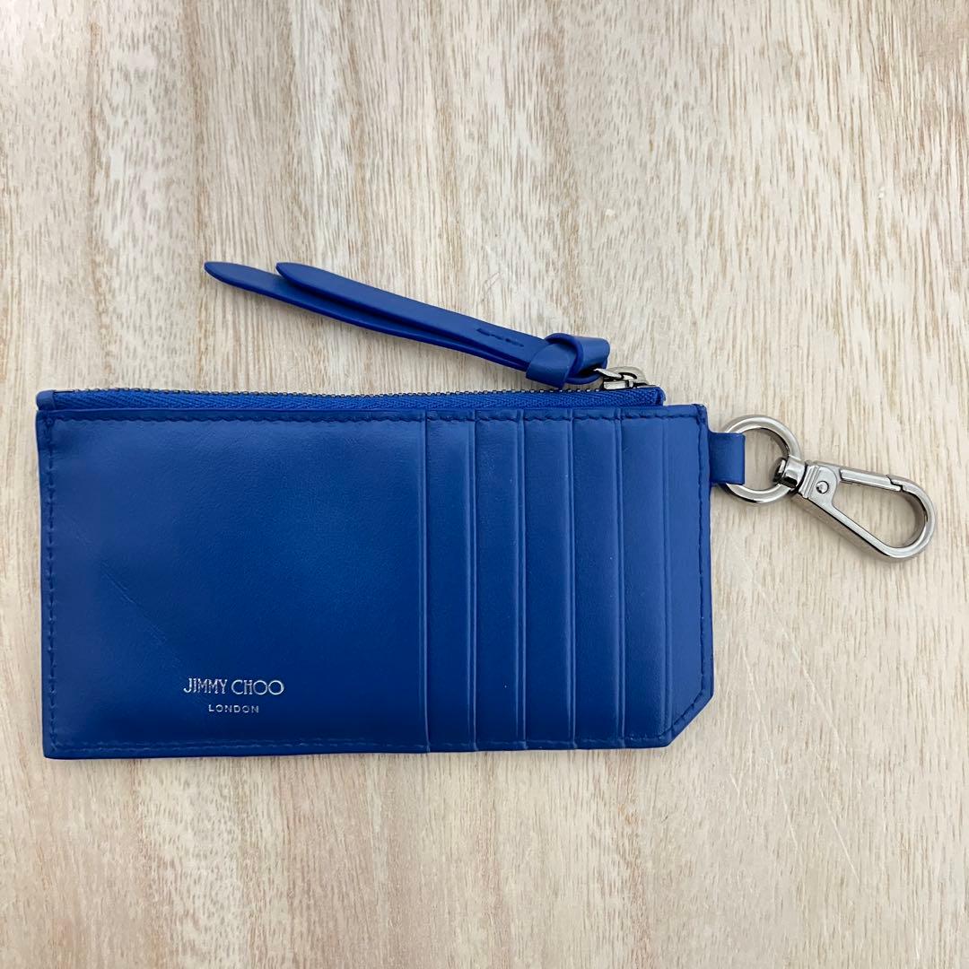 訳あり未使用✨ジミーチュウ✨ケース✨カードケース✨エリック・ヘイズ✨ブルー