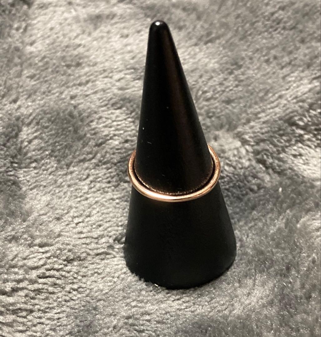 マ*ン様 4℃ k10 ピンクゴールドリング #8