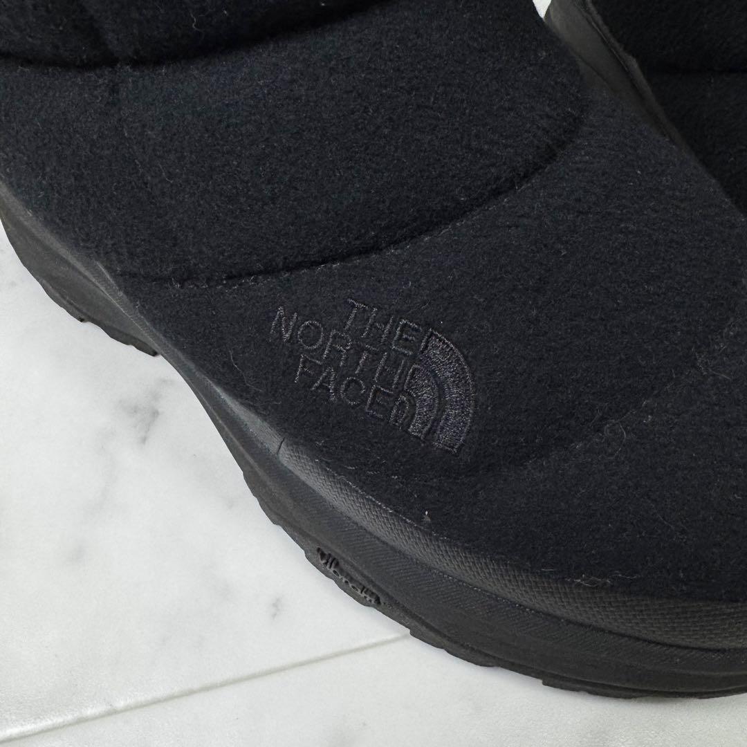 【美品】 ノースフェイス ウール調 ヌプシ ブーティ ウィンターブーツ 24cm