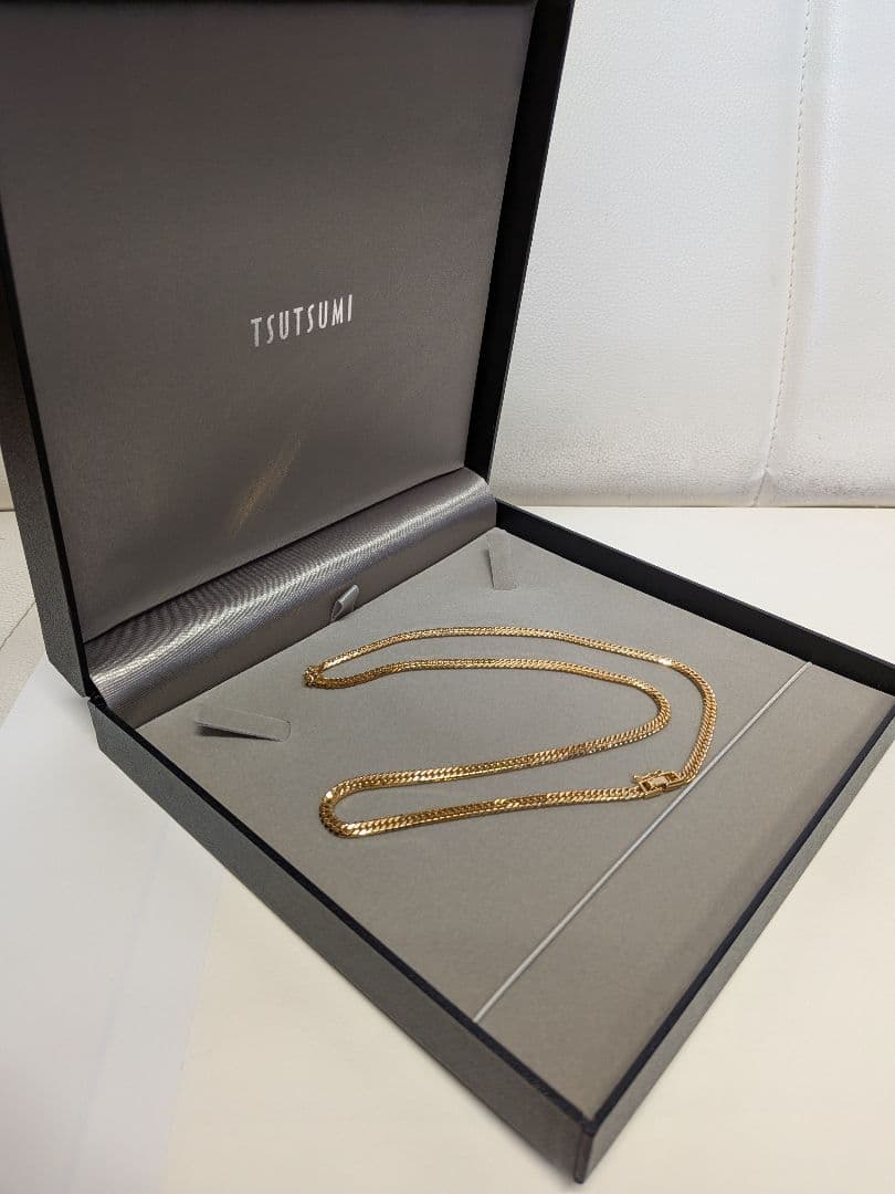 K18 8面 喜平ネックレス