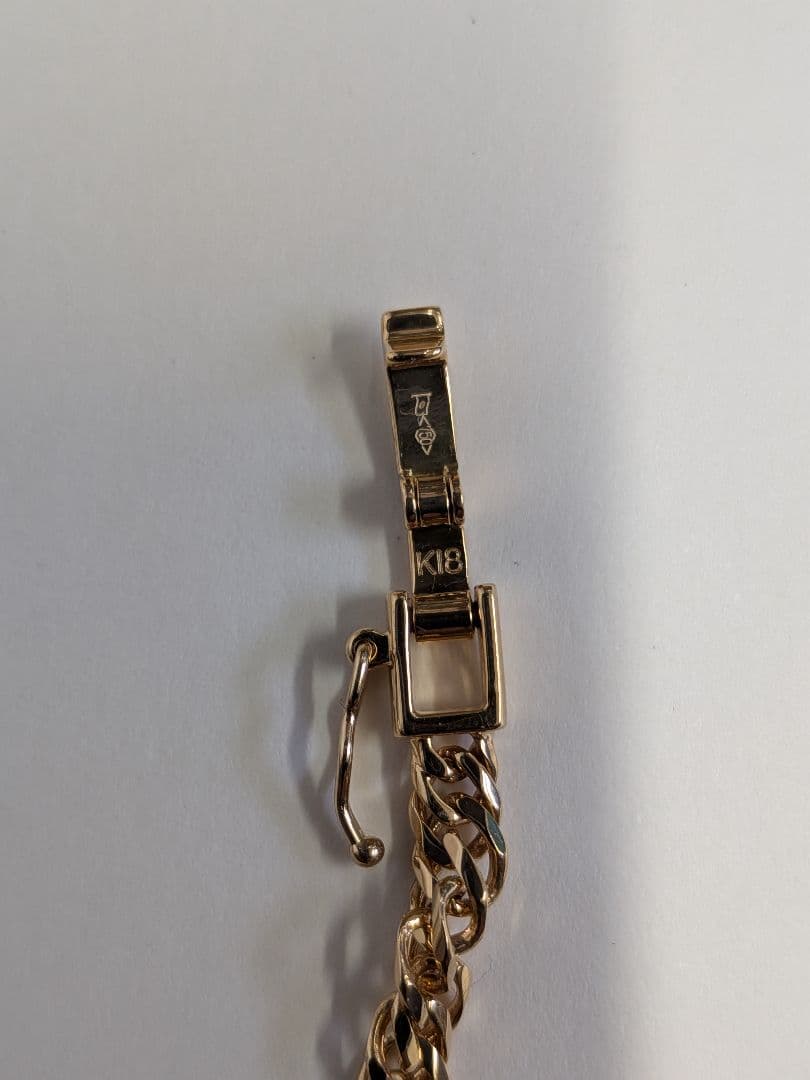 K18 8面 喜平ネックレス