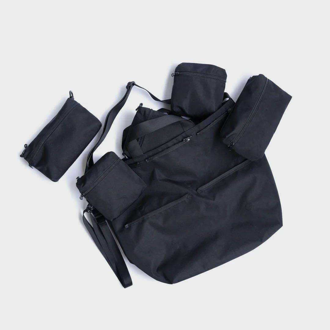 FADEN カオスグリッドショルダーバッグ