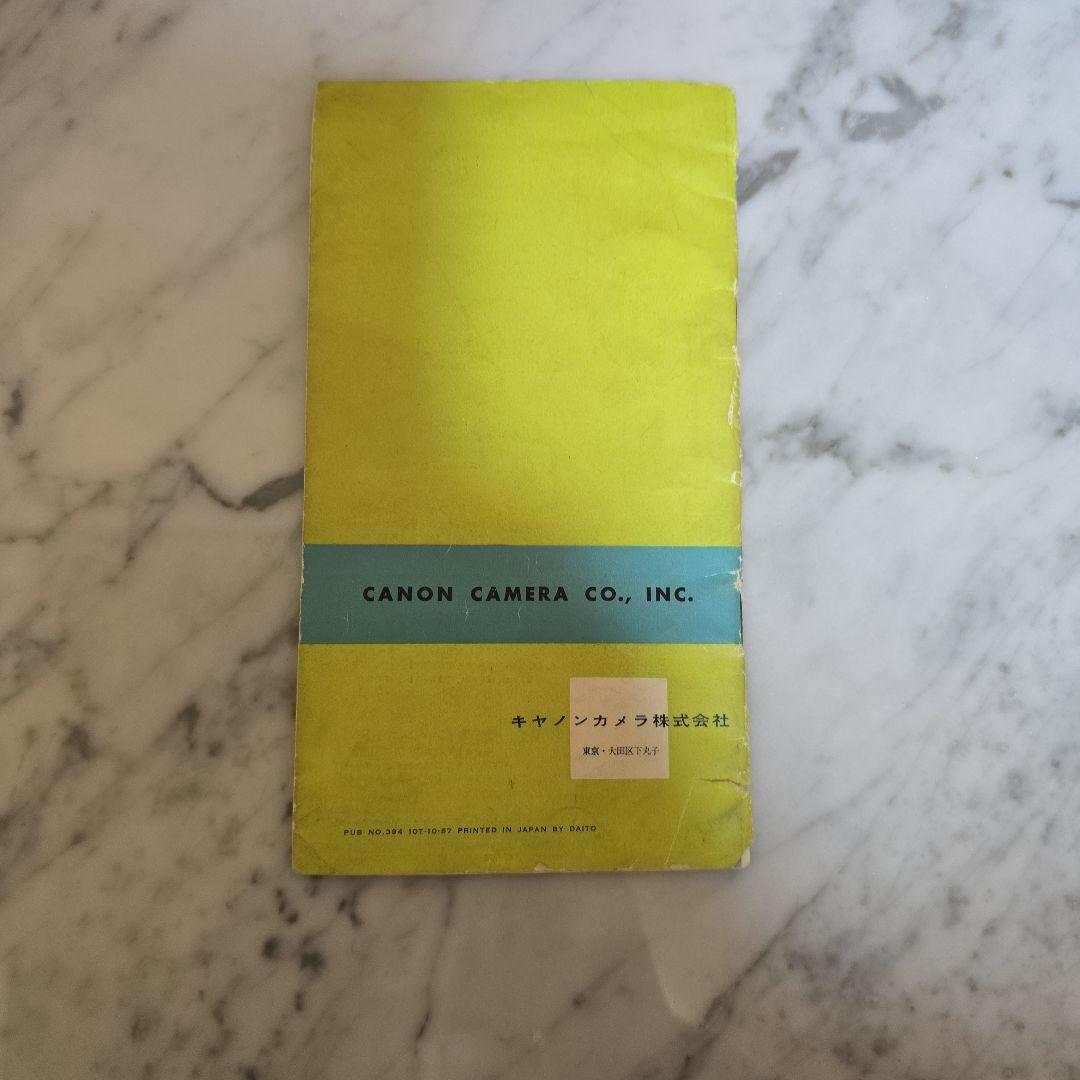 Canon L3 一眼レフカメラ