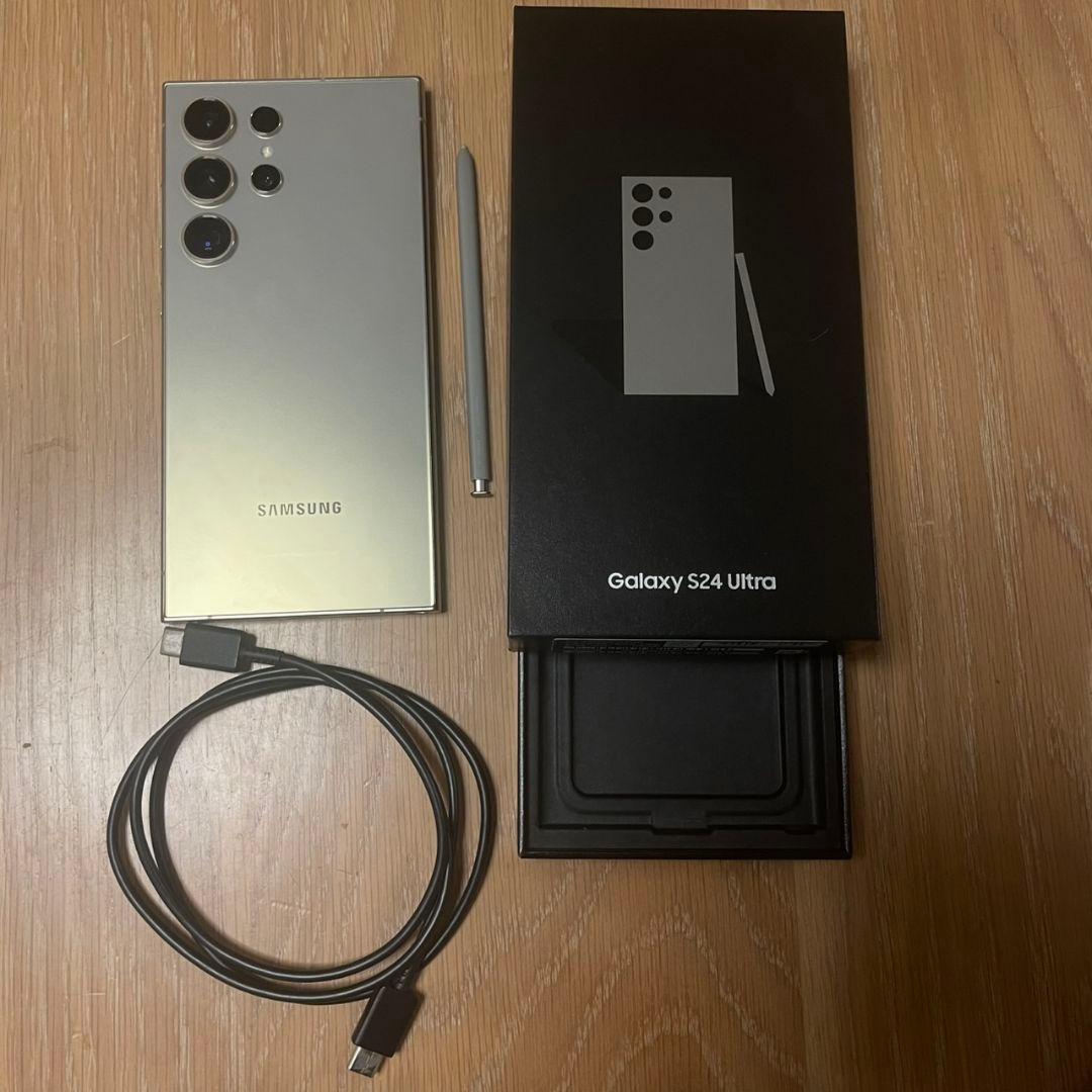 Galaxy S24 Ultra 本体 箱付き