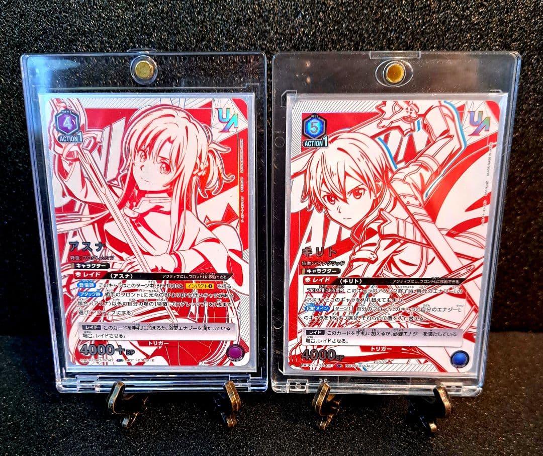 ★希少大会プロモ★SAO【アスナ・キリト　ユニオンレア２枚】ユニオンアリーナ