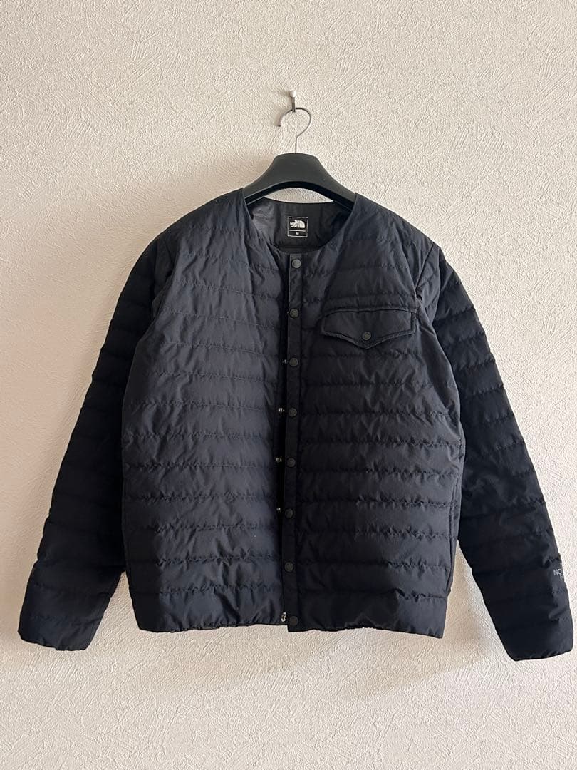 誰だ　ノースフェイス　インナーダウン　M ブラック　黒　メンズ