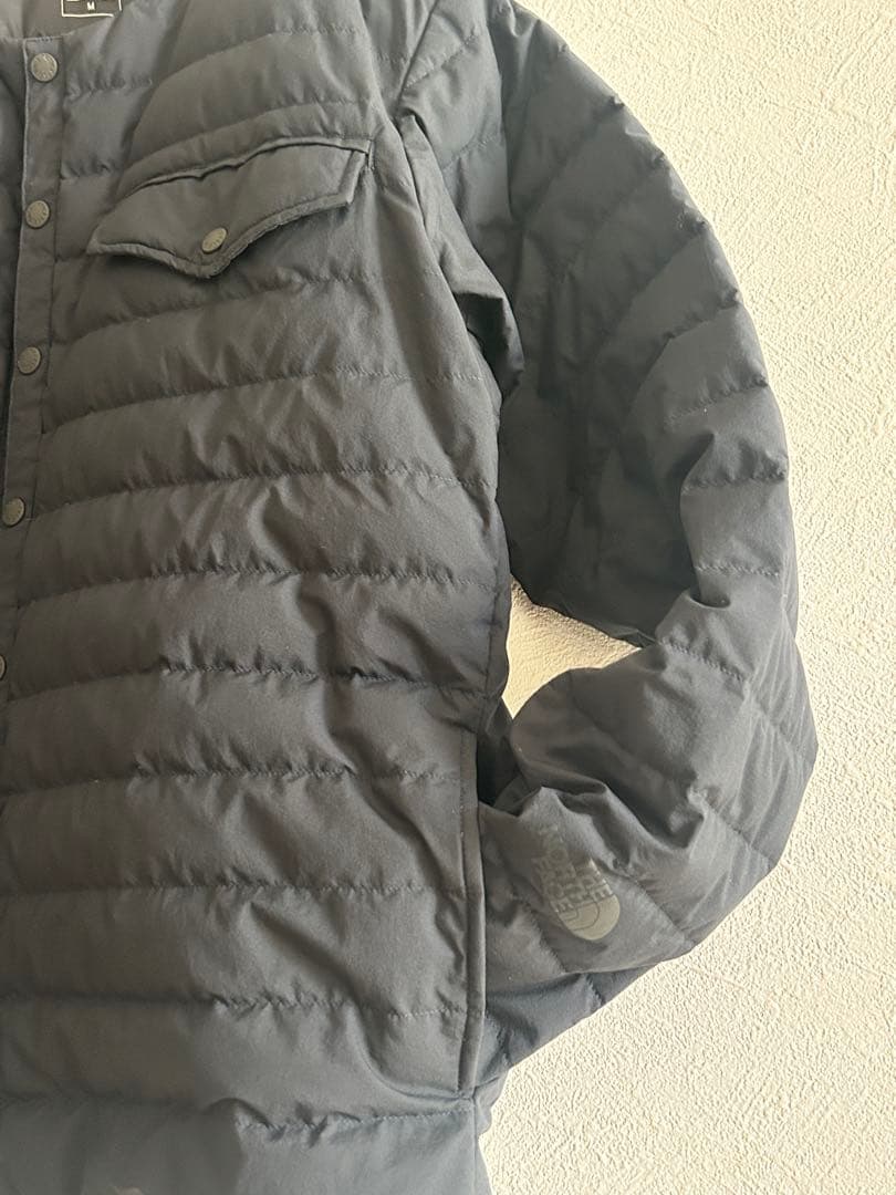 誰だ　ノースフェイス　インナーダウン　M ブラック　黒　メンズ