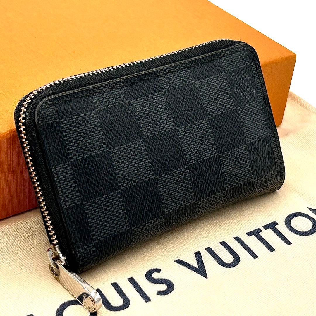 ルイヴィトン　ダミエグラフィット　ジッピーパース　メンズ　小銭入れ　カード