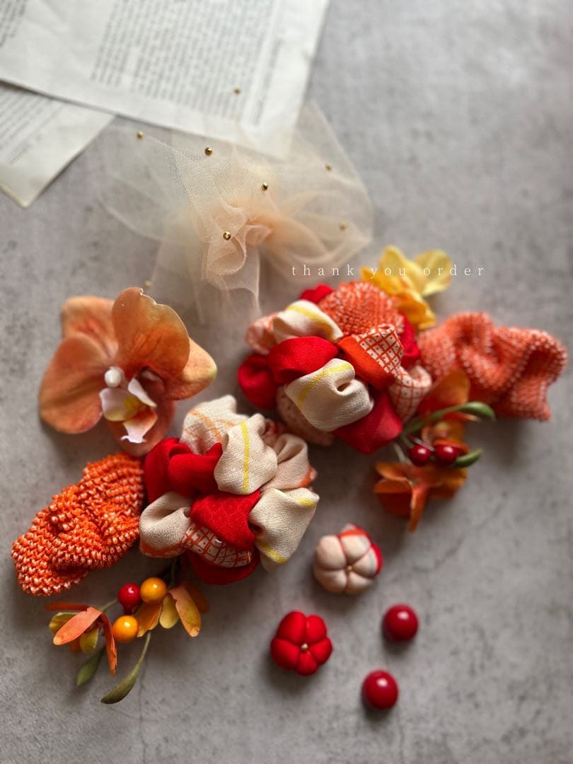 にょっき様order髪飾り♡