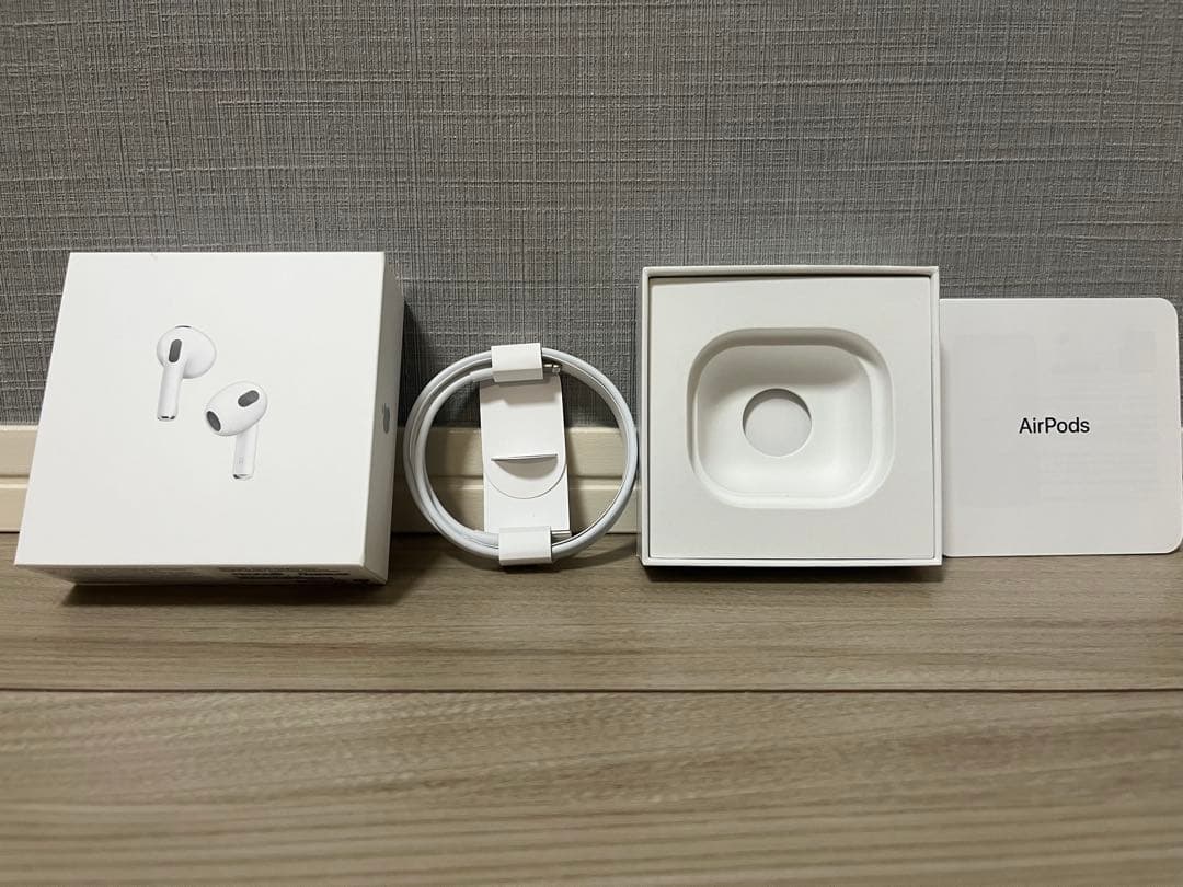 【動作確認済】AirPods（第3世代）MME73J/A