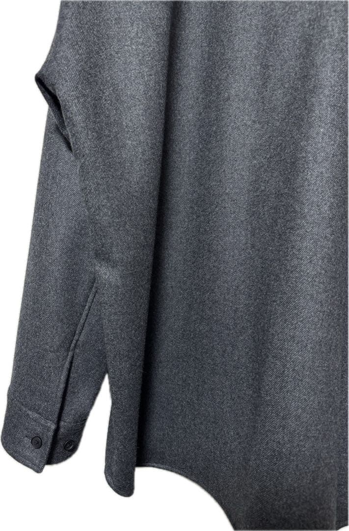 (最終価格)コルニエ　ウールシャツ　シャツジャケット