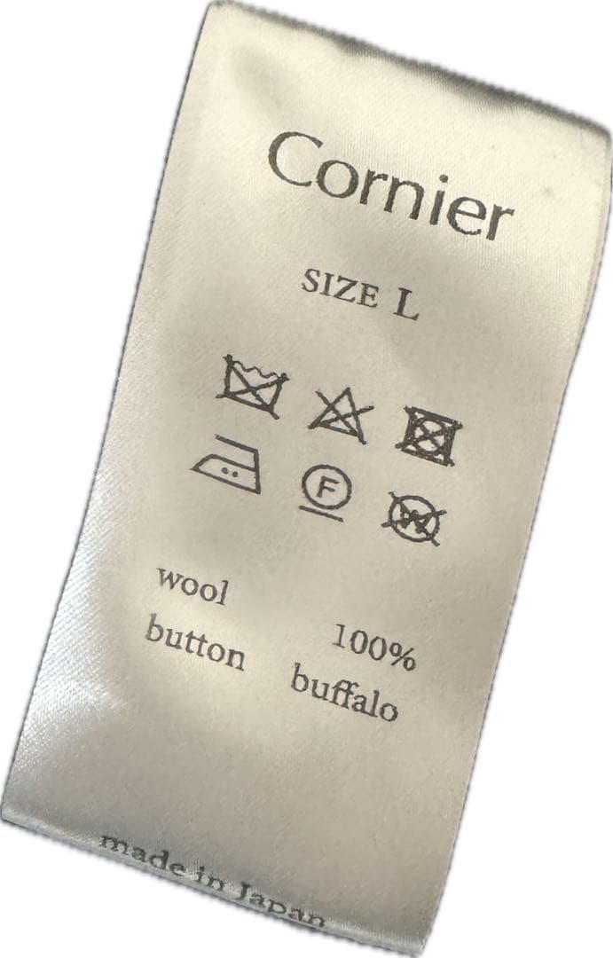 (最終価格)コルニエ　ウールシャツ　シャツジャケット