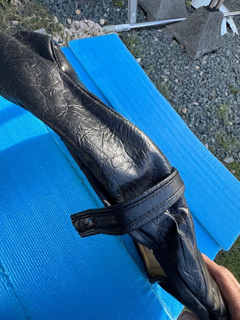 z400FXz400jKawasaki シート 黒 合成皮革張り替え用