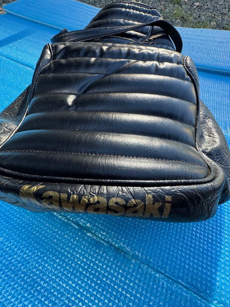 z400FXz400jKawasaki シート 黒 合成皮革張り替え用