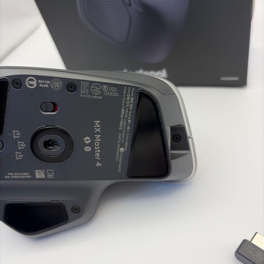 logicool MX MASTER 4 ワイヤレスマウス 本体