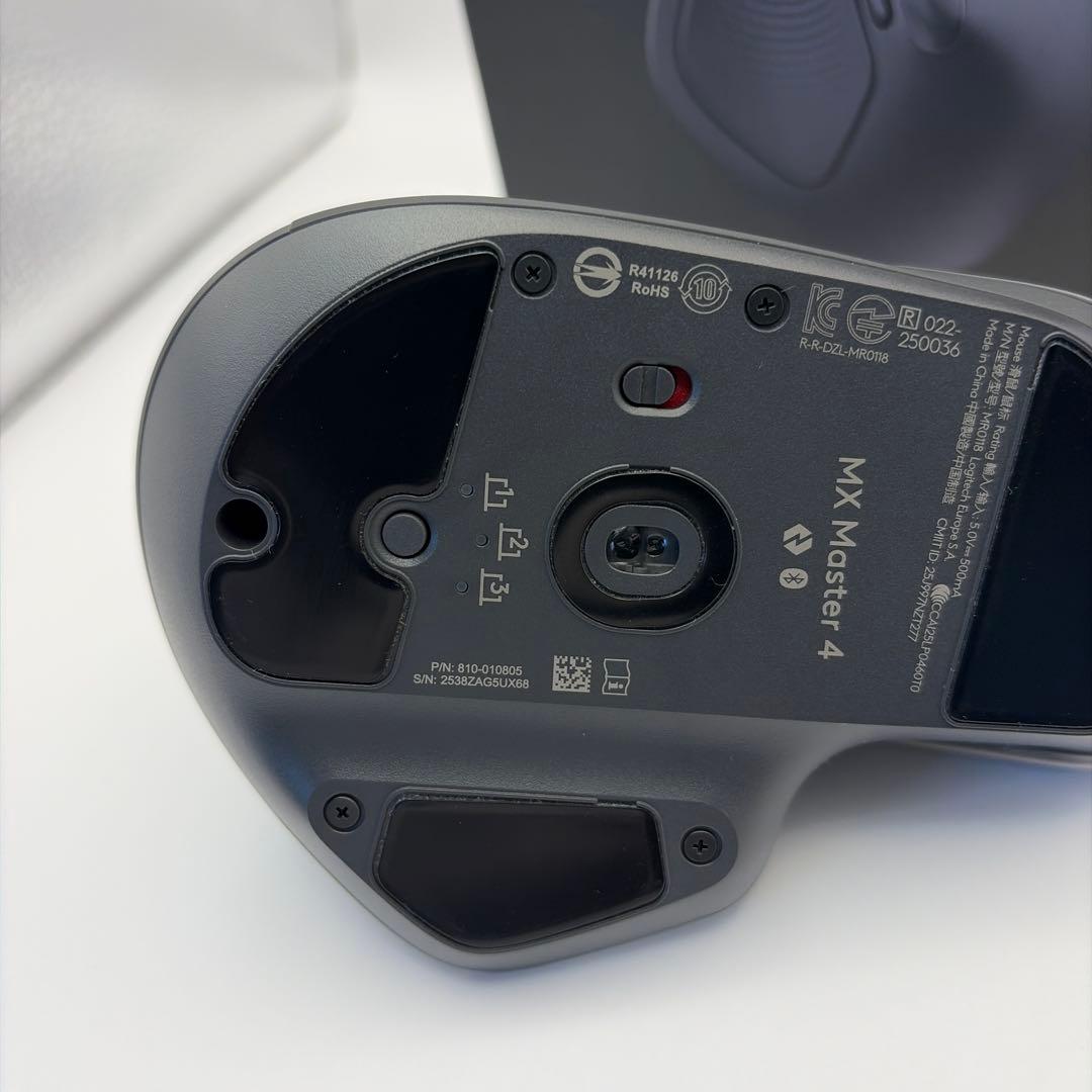 logicool MX MASTER 4 ワイヤレスマウス 本体