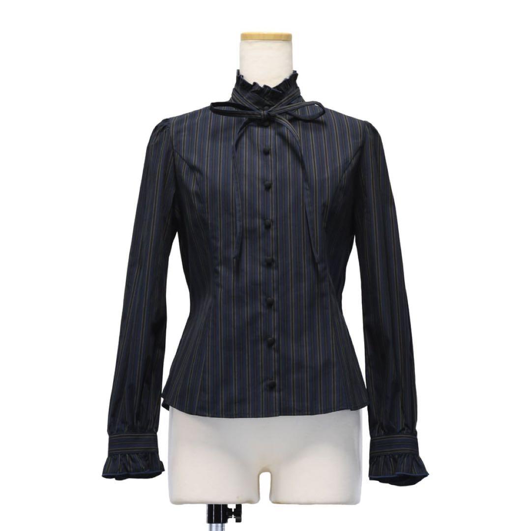 Sheglit Classical Striped Blouse ブラウス