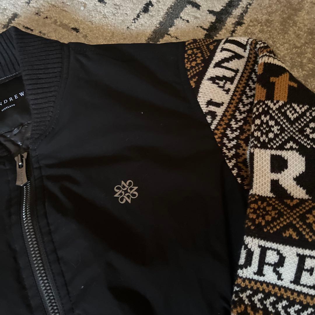 セントアンドリュース　メンズ　防寒　ブルゾン　Mサイズ