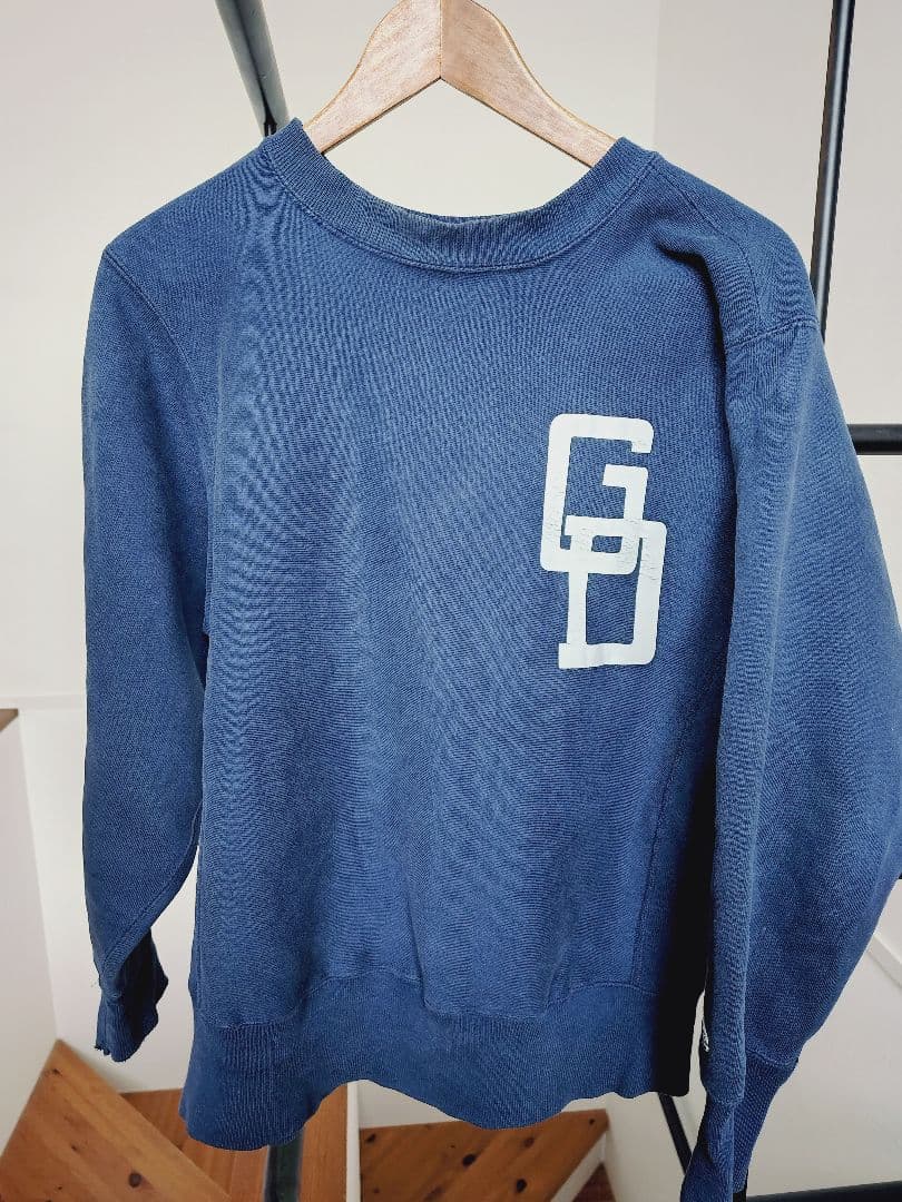 Champion Reverse Weave トレーナー M ネイビー