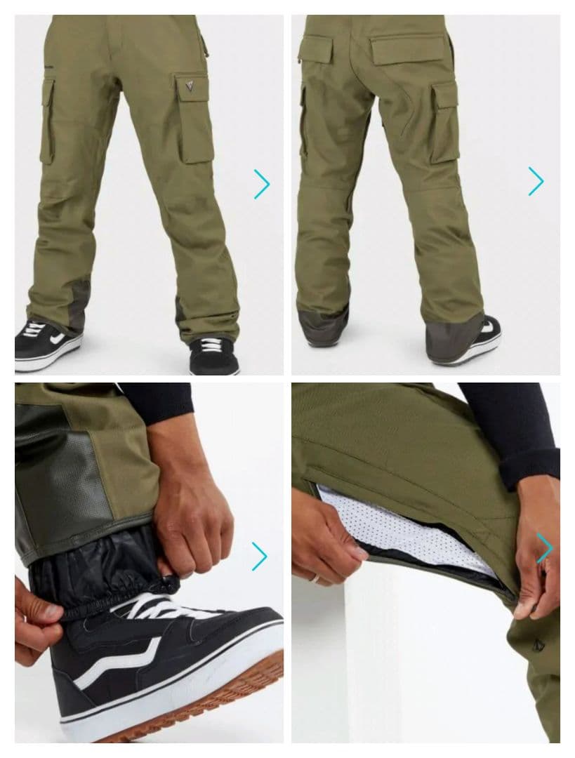 24-25モデル 上下新品未使用ボルコムXL　volcom