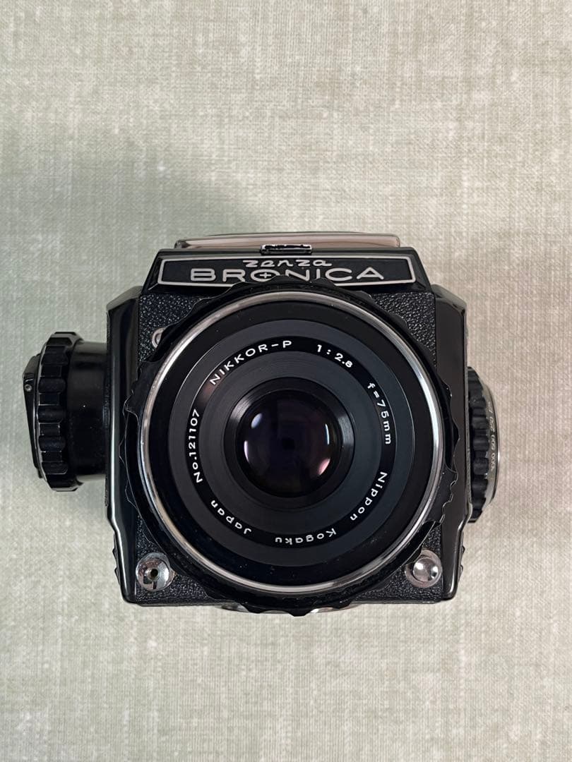 ZENZA BRONICA S2後期ブラック NIKKOR-P.C 75 2.8
