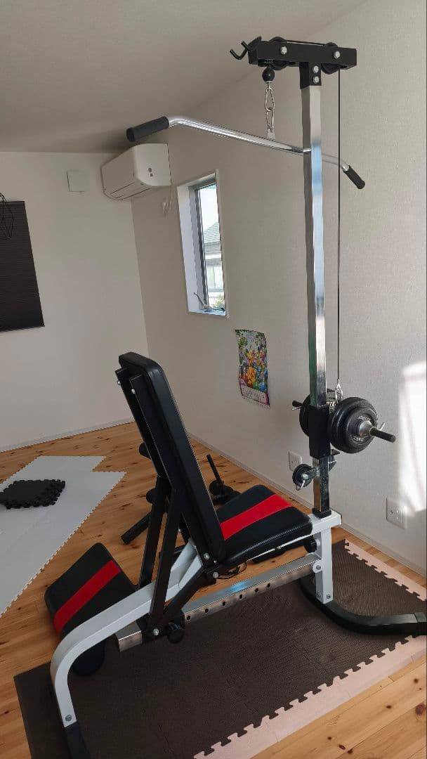 Dfiber様用 マルチポジションベンチ＆ラットプルダウン湘南引取