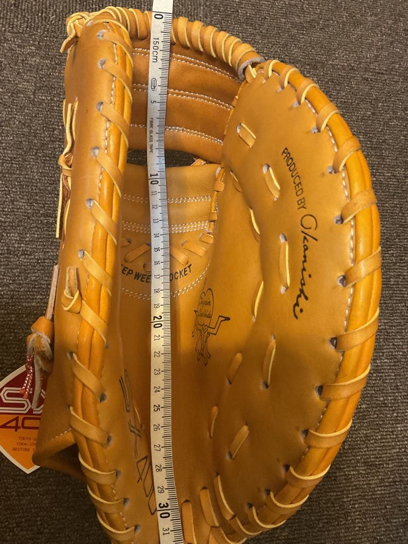 ラスト1点限り　希少　タグ付き 未使用SX400 ファースト用　グローブ