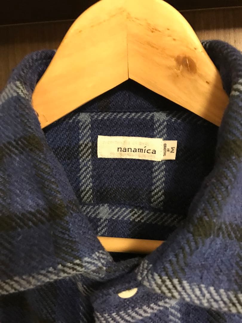 nanamica ナナミカ　Heavy Flannel Shirt