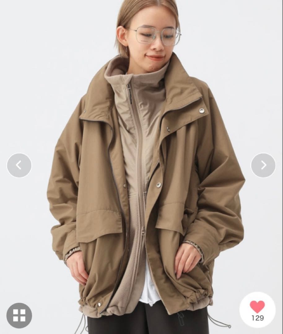 Y(dot) ap studio別注オーバーフィールドジャケット