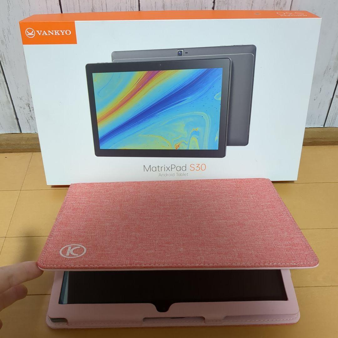 Vankyoタブレットインチs30＋ガラスフィルム＋専用ケース