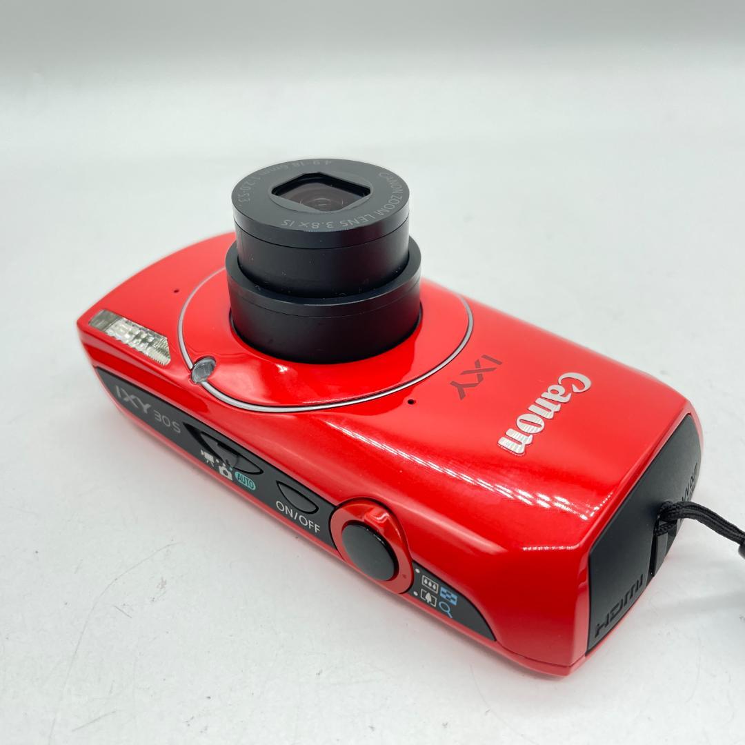 Canon IXY 30S RED【完動品・備品完備箱付き・転送特典無料あり】