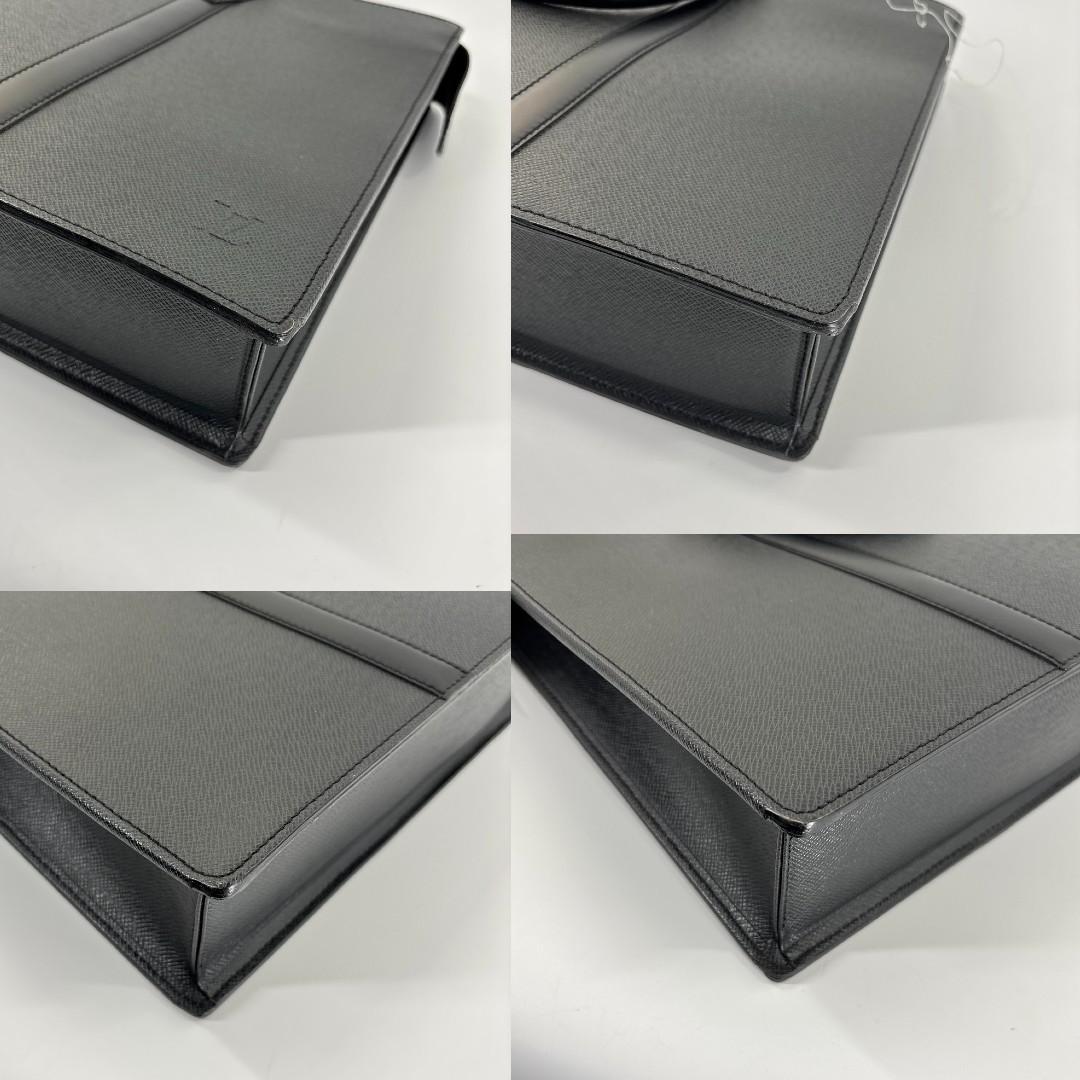 超極美品 ルイヴィトン タイガ ポルトドキュマン ロザン ビジネスバッグ メンズ