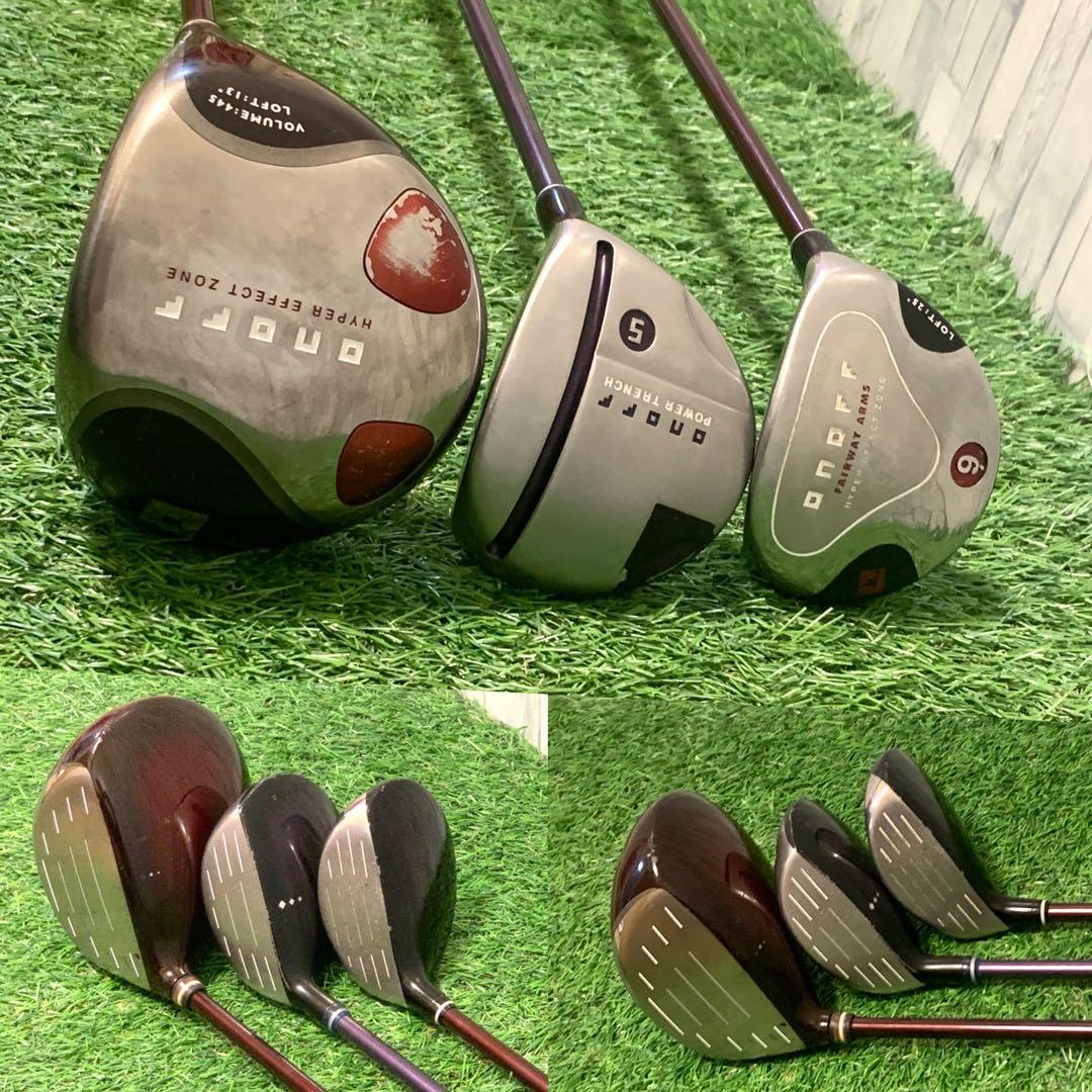 オノフ 超高級本格レディースゴルフクラブセット9本 人気バッグ 高級パター付