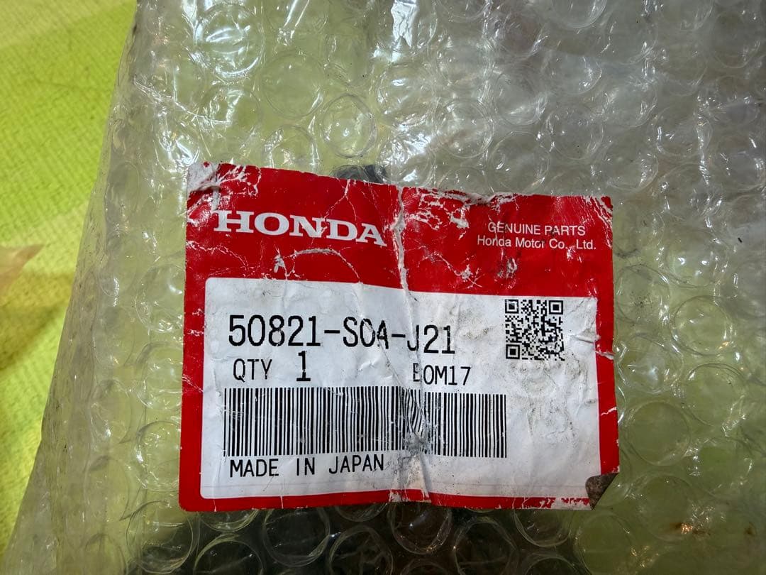 さばかん様に届け！HONDA 純正サイドマウント50821-S04-J21