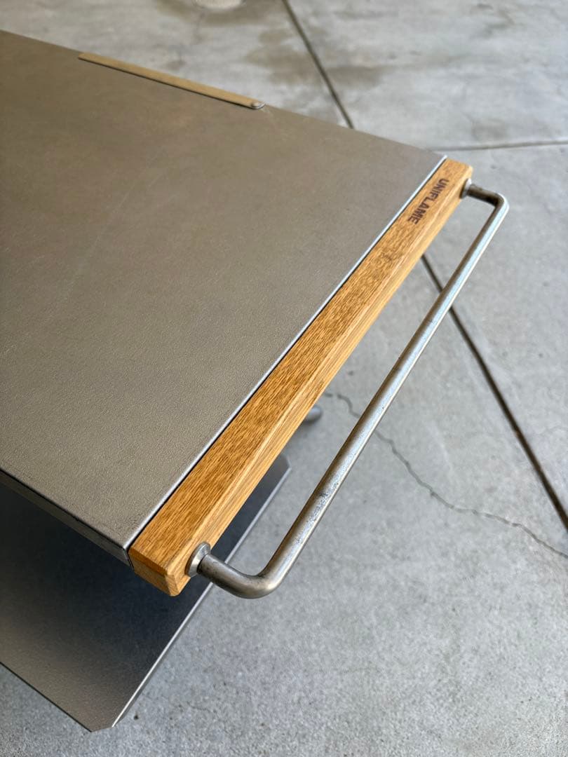 UNIFLAME ユニフレーム　焚き火テーブル　カスタム仕様