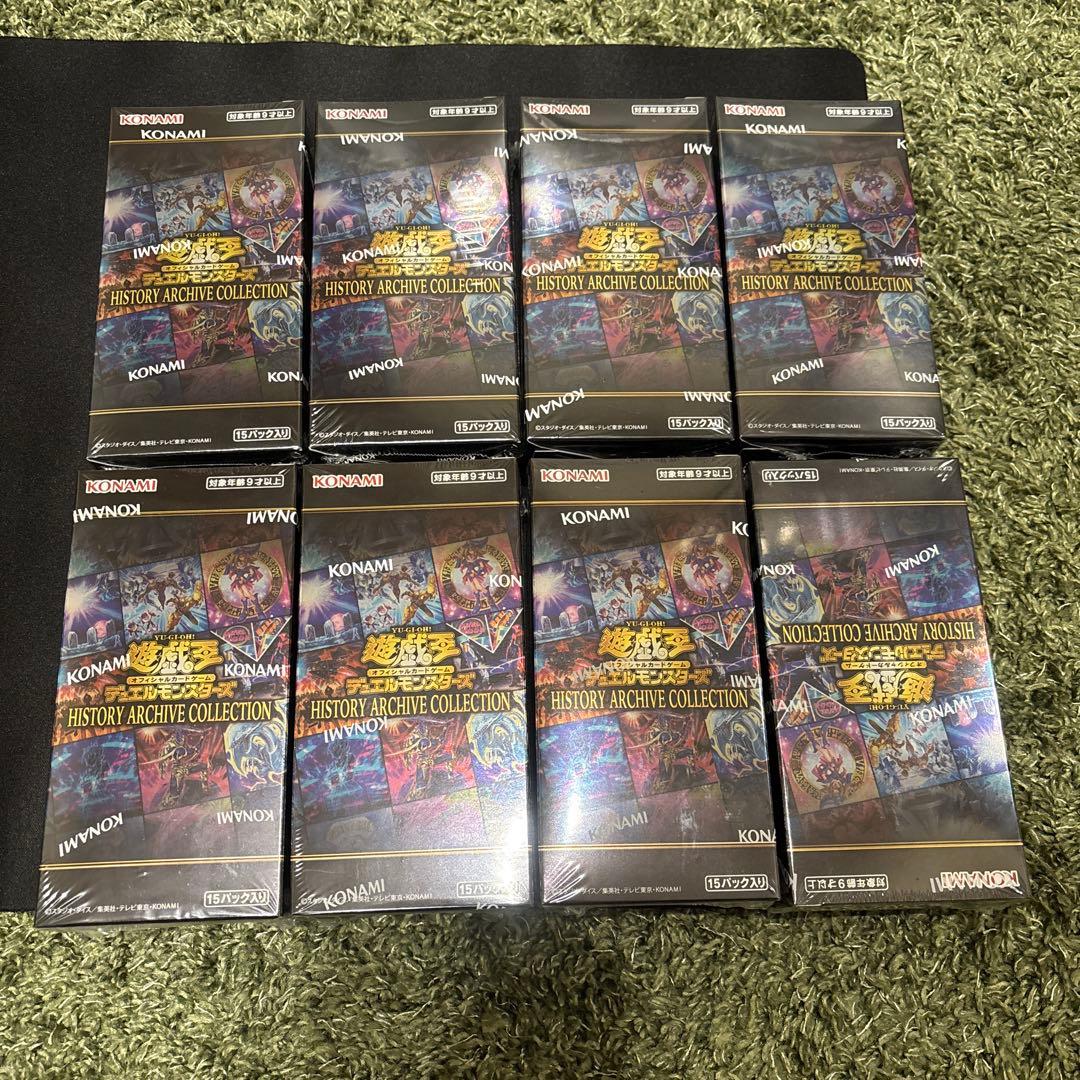遊戯王 ヒストリーアーカイブコレクション 8BOX シュリンク付き