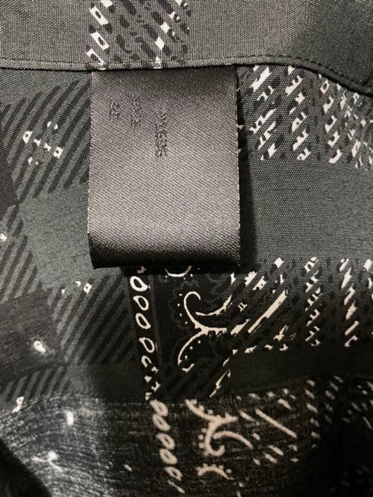 エヌハリウッド ステュディオス別注 バンダナ柄 シャツ