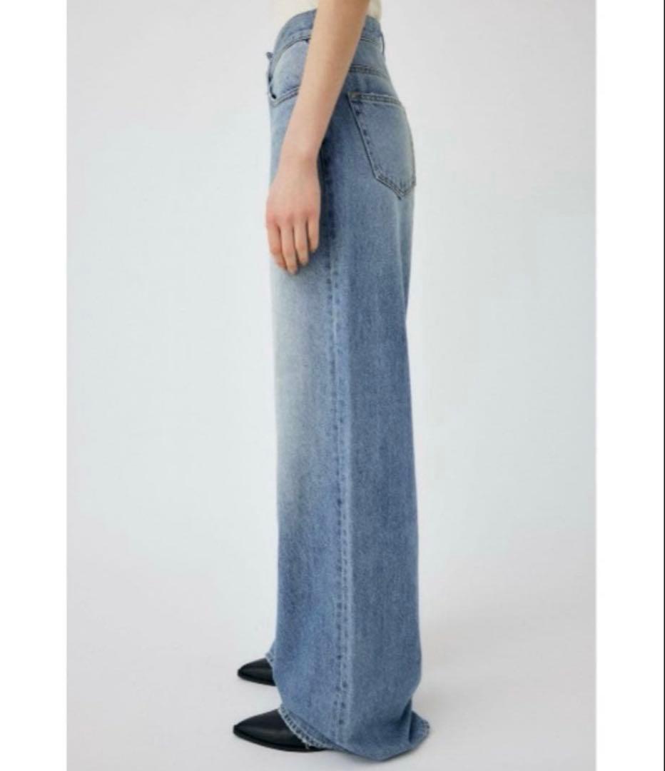 パンツ MOUSSY CROSS WAIST WIDE STRAIGHT 1