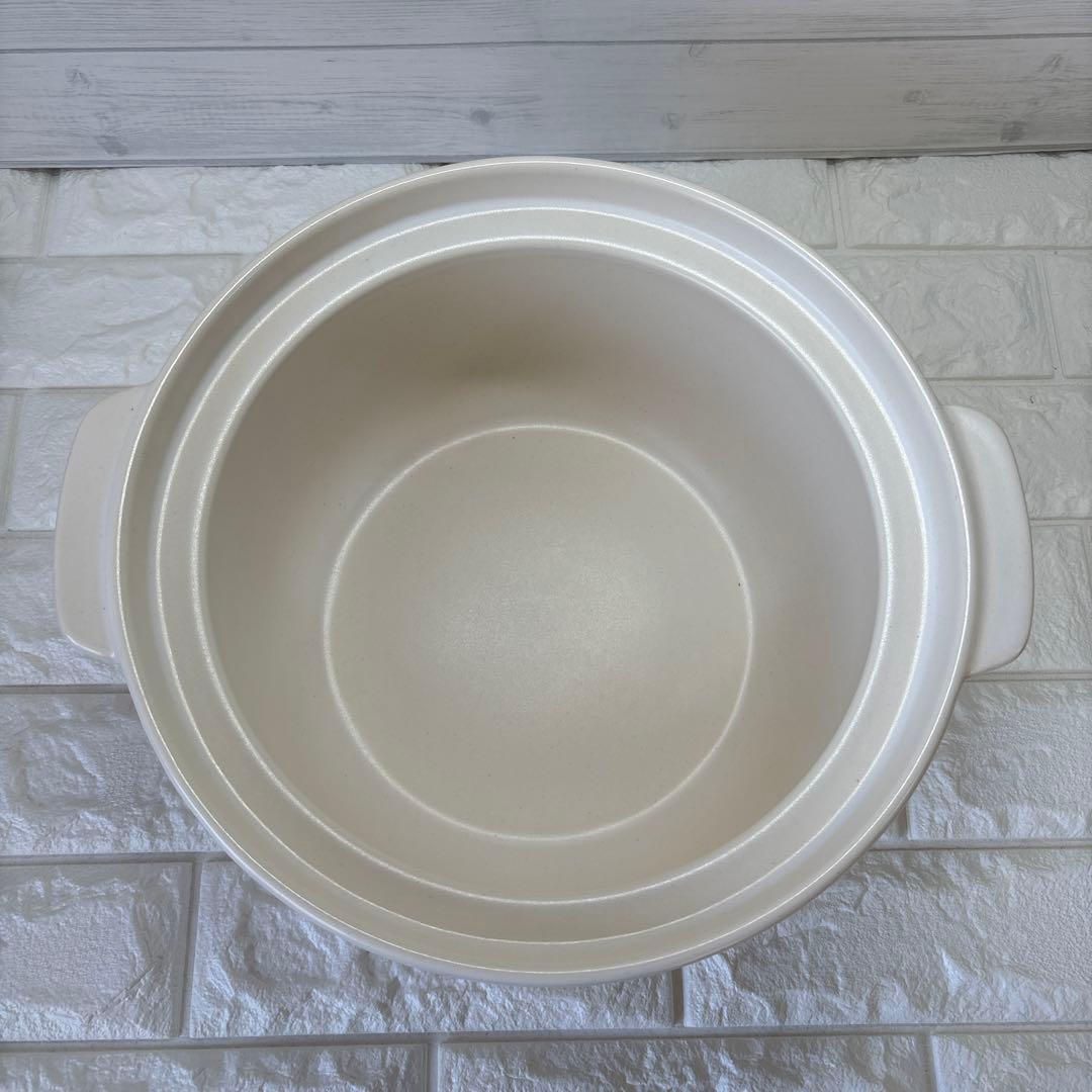 新品・未使用品 マスタークック 土鍋 6合深鍋 木栓付