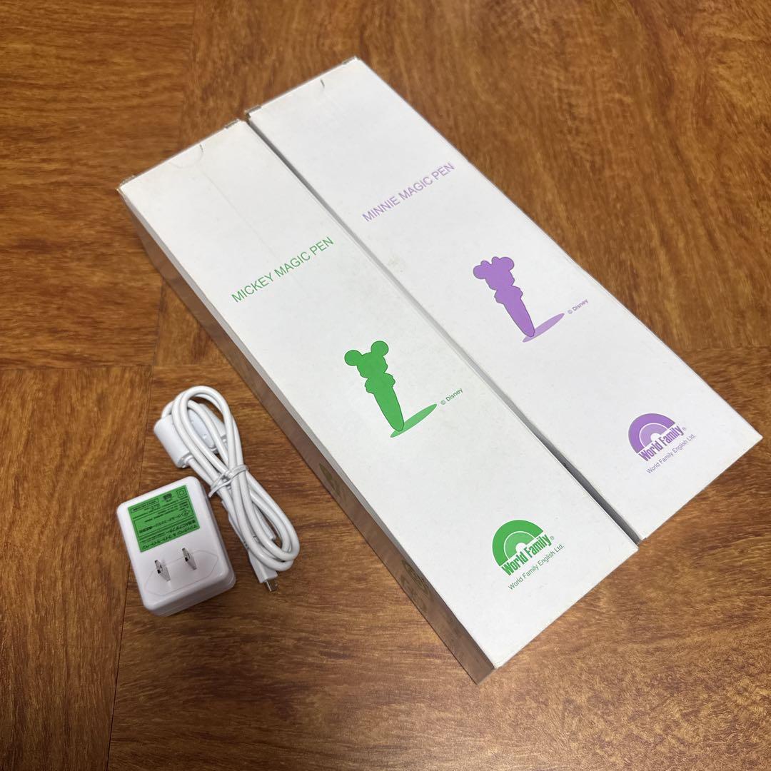 DWE ミッキーマジックペンセット　ディズニー英語 ミニー