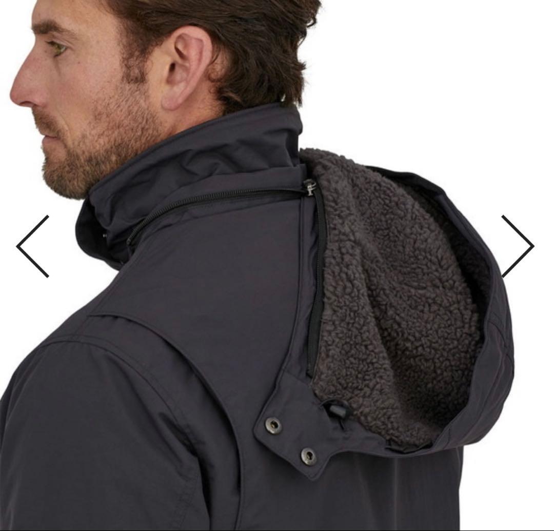 美品patagonia パタゴニア イスマスパーカー Mサイズ ブラック