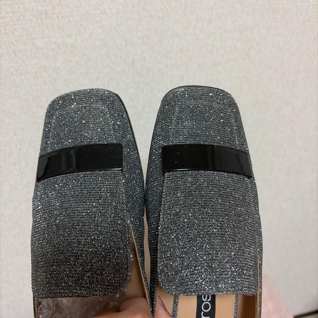 セルジオロッシ　ローファー　sr1 スリッパ　37 フラット　シューズ