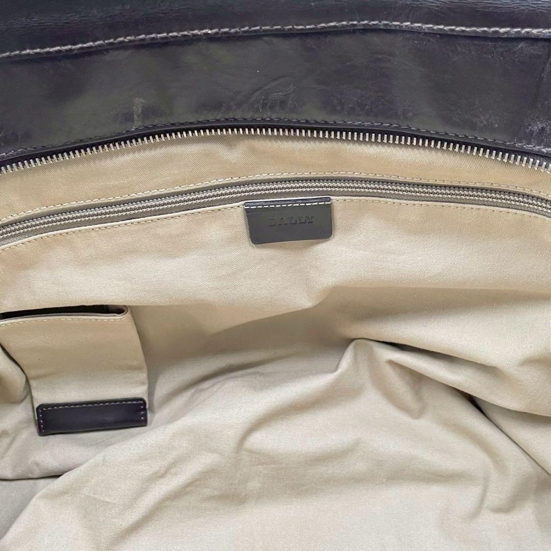 BALLY バリー トレインスポッティング 2way トートバッグ ブラウン 茶
