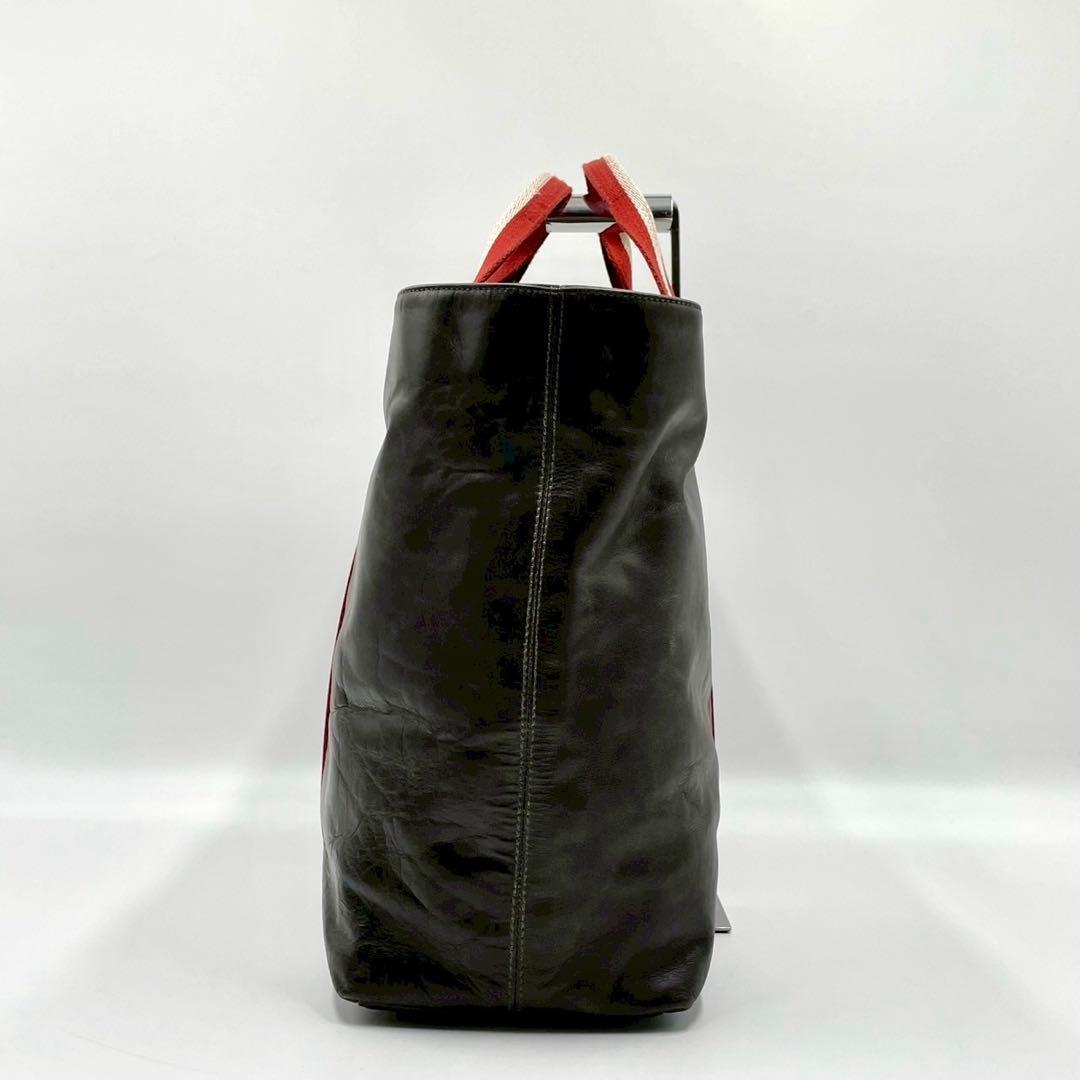 BALLY バリー トレインスポッティング 2way トートバッグ ブラウン 茶